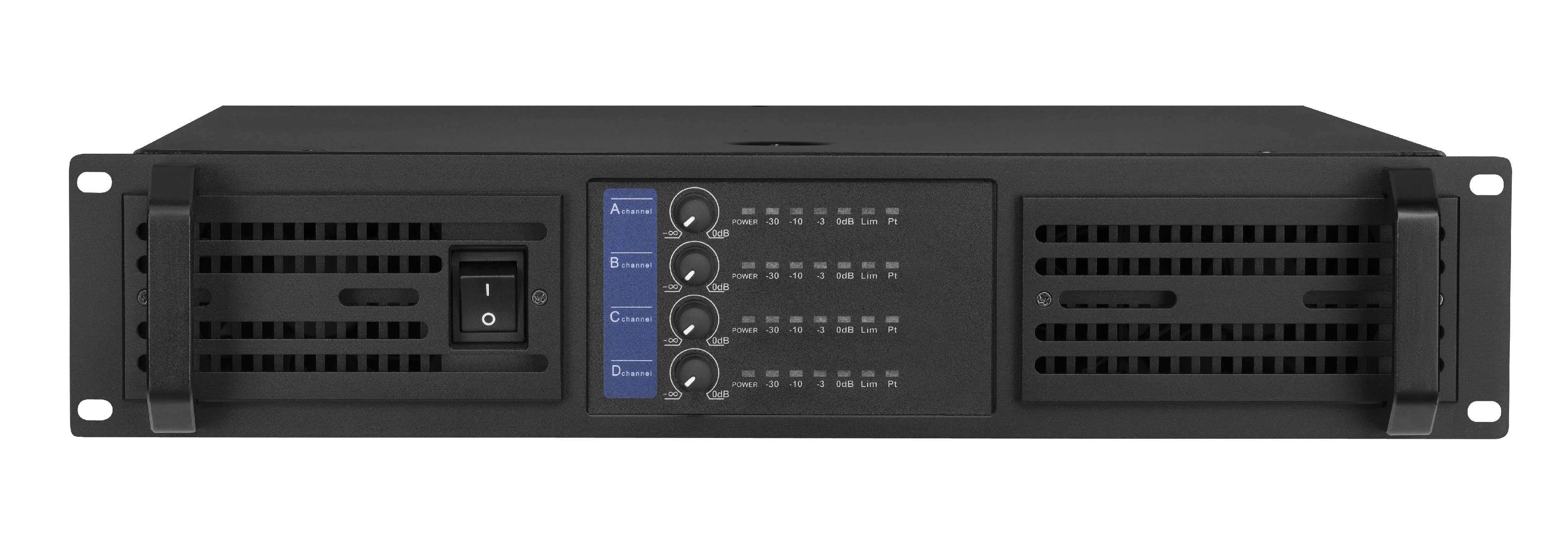 4通道 800W 数字功率放大器